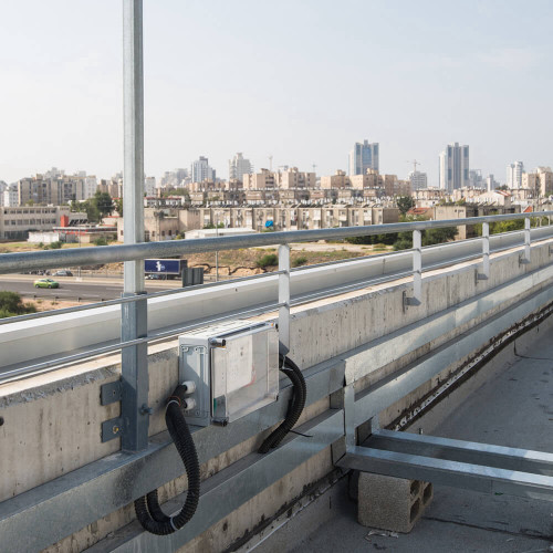 קופסה מוגן מים CI-3 שקוף / אטום גובה 150
