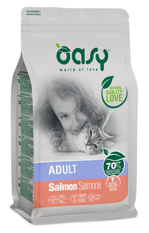 OASY     חתול סלמון  7.5ק