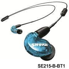 אוזניות כחולות אלחוטיות SHURE SE-215SPE BT1 BLUETOTH
