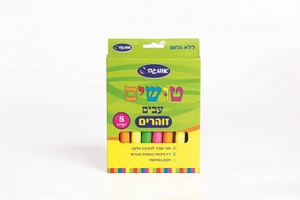 טושים זוהרים עבים  8 בקופסא