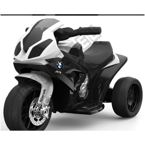 אופנוע ממונע BMW RR1000 6V מקורי 3 גלגלים יציב ונוח - שחור