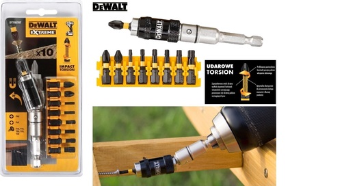 מברגת אימפקט ללא פחמים DCF787M2T כולל מתנות שוות DEWALT