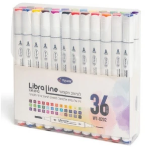 LIBRA LINE טושים ליצירה, 36 יח