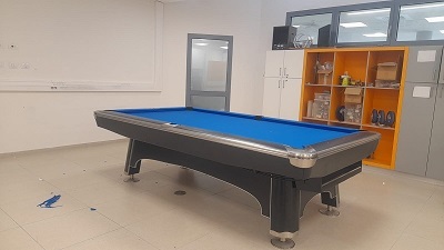 שולחן פול מקצועי 9 פיט AMERICAN POOL צבע שחור