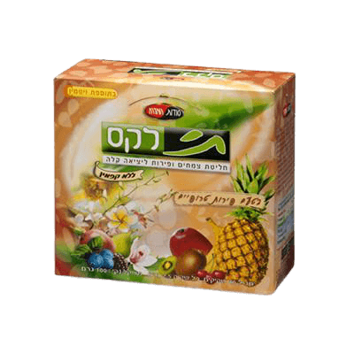 חליטת תה תי לקס פירות טרופיים - חליטה ליציאה קלה - 40 שקיקים