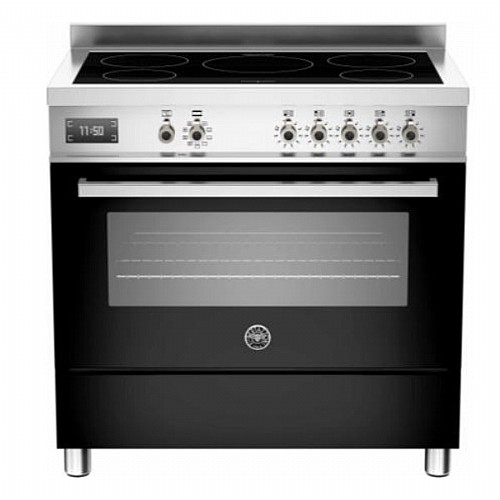 תנור משולב כיריים 90 ס"מ מבית BERTAZZONI ברטזוני דגם PRO90 5 IND MFE SNE T