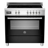 תנור משולב כיריים 90 ס"מ מבית BERTAZZONI ברטזוני דגם PRO90 5 IND MFE SNE T