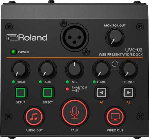 זוית נוספת Roland UVC-02 Web Presentation Dock