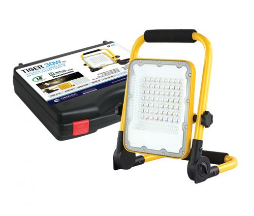 פנס הצפה נייד במזוודה 30W