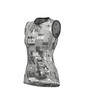 גופיית רשת נשים  BREAK BASE LAYER MESH LADY לבן-אפור בייס לייר דקיקה ביותר מנדפת מאוד מסנן קרינה