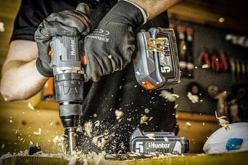 מברגה רוטטת/קודחת 18V (גוף בלבד) - האנטר - HUNTER