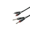 כבל RCA-2PL 6.3 3M