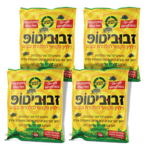 זבוביטופ פיתיון הזבובים היעיל בעולם למלכודות זבובים | 125 גרם | 4 יחידות