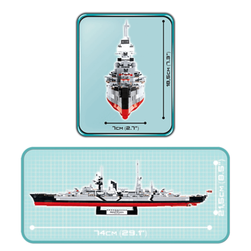 אוניית המלחמה פרינץ אויגן PRINZ EUGEN
