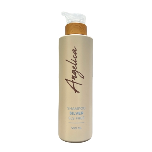 שמפו סילבר אנג'ליקה - ANGELICA SHAMPOO SILVER SLS 500ML