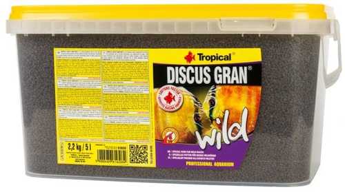 דיסקוס גראן ווילד 5 ליטר Tropical Discus Gran Wild
