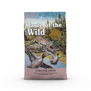 טייסט אוף דה ויילד ברווז לחתול 2 ק"ג | Taste of the Wild Lowland Creek 2kg