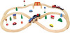 סט רכבת עץ גדול - 49 חלקים ויגה