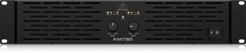 מגבר הספק 2 ערוצים מדגם Behringer KM750