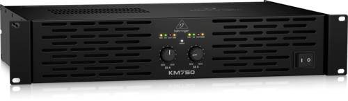 מגבר הספק 2 ערוצים מדגם Behringer KM750