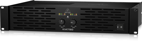 מגבר הספק 2 ערוצים מדגם Behringer KM750