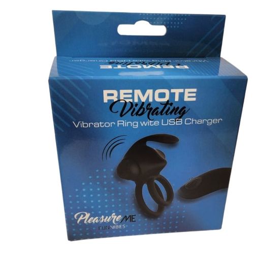טבעת רטט נטענת שלט רחוק Pleasure Me - remote Vibrating