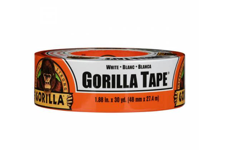 סרט הדבקה/חבלה לתיקון, קיבוע והגנה GORILLA לבן 48 מ
