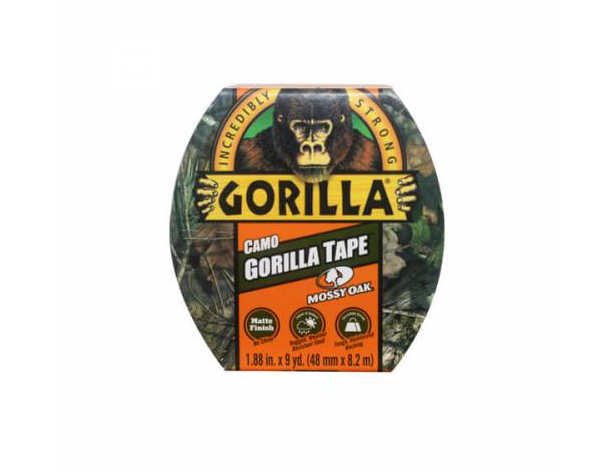 סרט הדבקה/חבלה לתיקון, קיבוע והגנה GORILLA הסוואה 48 מ"מ, 8.2 מ