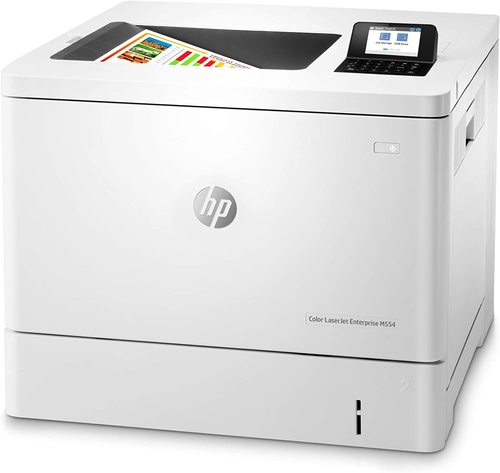 מדפסת ‏לייזר צבעונית מחודשת HP LaserJet Enterprise M554dn מחודשת