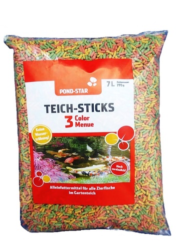 פונד סטאר סטיקס 770 גרם Pond Star 3 Colors 