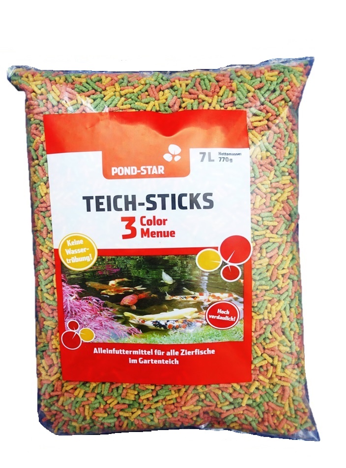פונד סטאר סטיקס 770 גרם Pond Star 3 Colors 