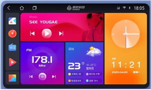 מערכת מולטימדיה לקיה קרניבל 2019 genesis standart