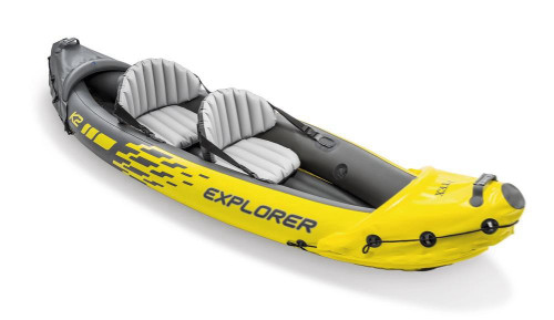קיאק מתנפח ל-2 אנשים EXPLORER k2 מבית INTEX 68307 ✮ חדש 2026