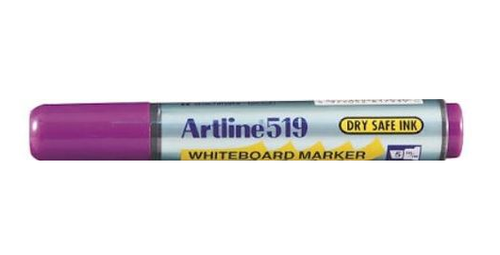 טוש מחיק ללוח ארטליין 519 ראש שטוח - סגול Artline - - טושים מחיקים ללוח