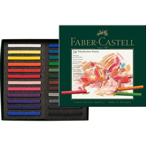 סט של 24 גירים Polychromos Pastel Crayons