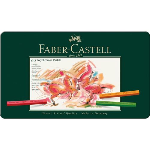 סט של 60 גירים Polychromos Pastel Crayons