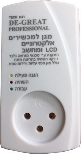 מגן ברקים עם השהייה למכשירים אלקטרונים LCD ומחשב דגם Supco TECH סופקו