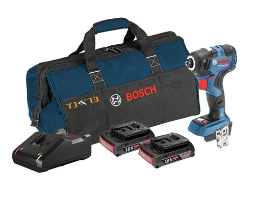 מברגת אימפקט נטענת 18V + שתי סוללות 2.0AH