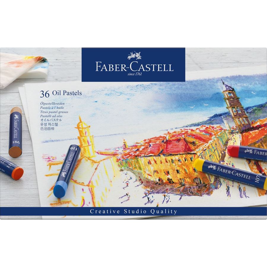 סט של 36 פסטל שמן Faber Castell Oil Pastels