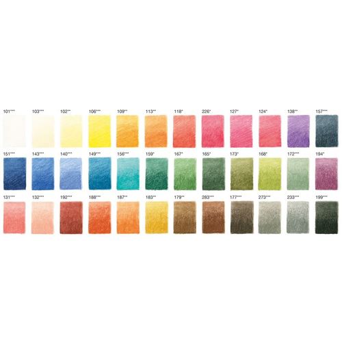 סט של 36 עפרונות גיר Pitt Pastel Pencils