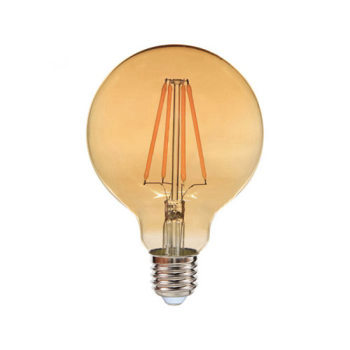 פילמנט לדימור 8W G80 אמבר-אור חם SE-FDG80A/8WW