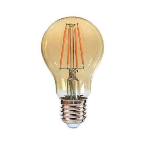 פילמנט לדימור 8W A60 אמבר-אור צהוב SE-FD60A/8WW