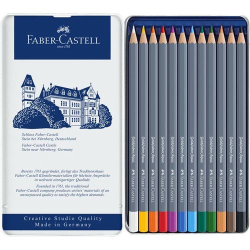 סט של 12 עפרונות אקוורל Goldfaber Aqua Watercolour pencils