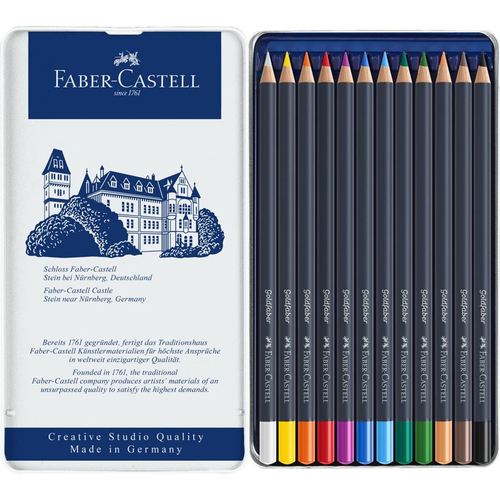 סט של 12 עפרונות צבעוניים Goldfaber Colour pencil