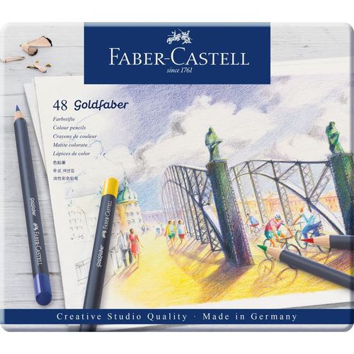 סט של 48 עפרונות צבעוניים Goldfaber Colour pencil
