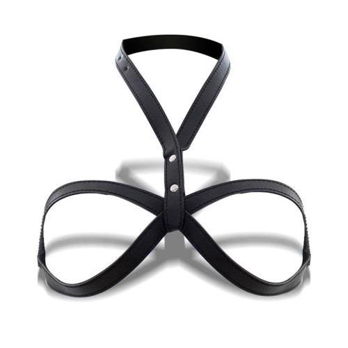 רתמת חזה למשחקי סאדו - Diannia Bondage Breast Harness