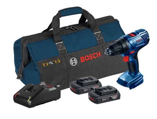 מברגה/מקדחה 18V + שתי סוללות 1.5AH