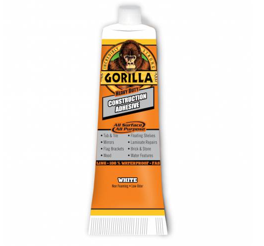 דבק קונסטרקשן 74 מ"ל HEAVY DUTY GORILLA לכל משטח