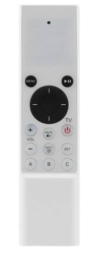 שלט תואם לומד APPLE TV לטלוויזיות ומחשבים ELECTRO-APPLE - מתאים רק אם קיים שלט ישן עובד!