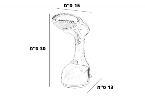  מגהץ קיטור אנכי PANASUSHI בהספק 1200W